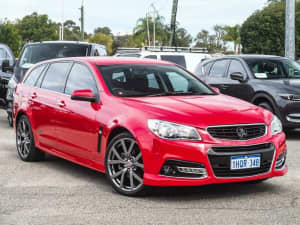 2013 Holden Commodore VF MY14 SS V Sportwagon Red 6 Speed Sports Automatic Wagon