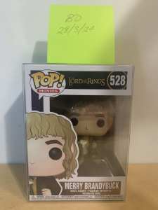 Funko PoPs LORD OF THE RINGS MERRY BRANDYBUCK #528 (IN PROTECTOR).