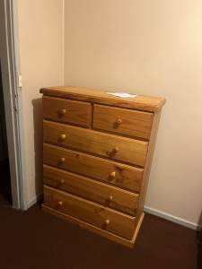 Bedframe and drawers