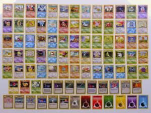 Pokemon BASE SET 2 - All 48x Commons & All 42x Uncommons (from 2000)