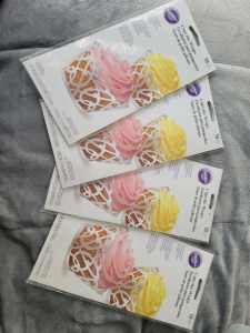 Wilton cupcake wrappers pearl white 4 packs wrap cake decorating 