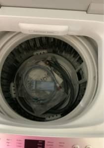 Haier top load washing machine