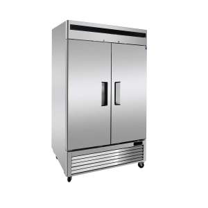 JUFD1305 Commercial Two Door Stainless Steel Solid Door Bakery Freezer