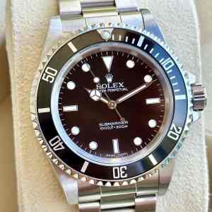Rolex Submariner Two Liner Ref 14060 1993 Box and Papers