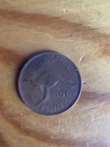 Australian Penny 1962