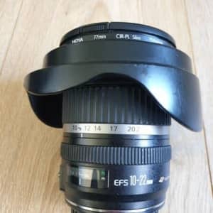 Camera DSLR and lens
