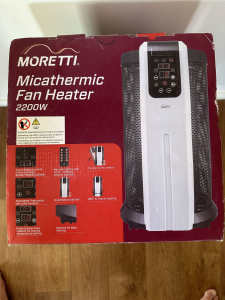 Moretti Micathermic Fan Heater 2200w
