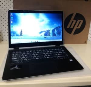 HP Pavilion x360 touchscreen laptop, (8th gen Core i5, SSD, Warranty)