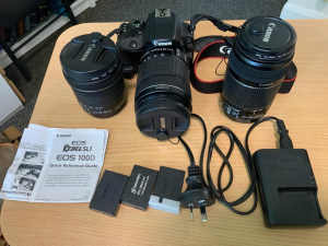 Canon EOS 100D digital SLR camera system