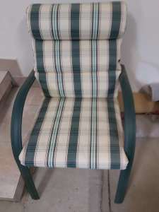 Chairs, outdoor, comfortable, two available