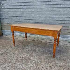 Large Vintage Timber Dining Table