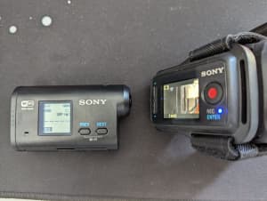 Sony HDR-AS20 Action Cam with Live-view Remote(RM-LVR2)