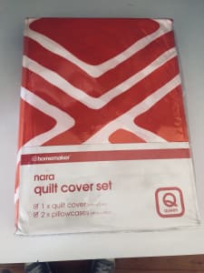 Homemaker Nara quilt cover set New ( Excellent condition )