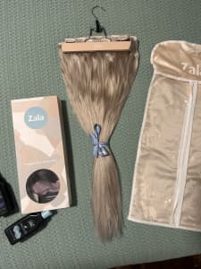 Zala 24 inch ice blonde 9 piece clip in extensions