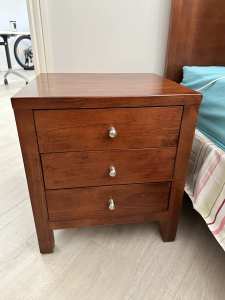 Quality Wooden Bedside Table