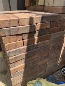Stack of pavers at least 15m2 avail