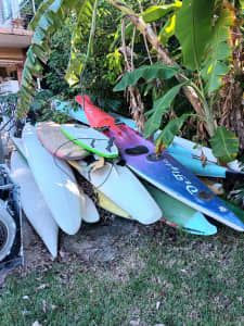 SURFCRAFT OF VARIOUS TYPES 