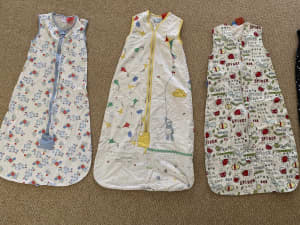 Toddler sleeping bags (white) - Size 6 months to 24 months