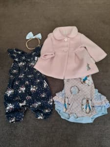 Girls Peter Rabit Bundle infant clothing