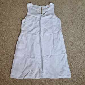 Assembly Label White Linen Cotton Dress size 8