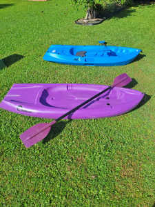Childrens kayaks x 2