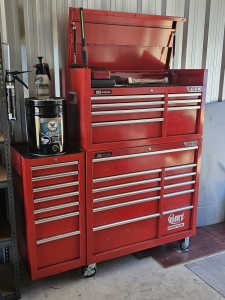 Jimy Tools big red Mechanic Toolbox COMPLETE 