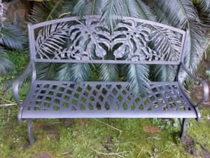 Brand new cast iron bench seats or park bench