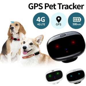 4g gps lbs wif pet dog cat live tracker tracking device anti lost 