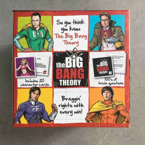 (Brand new in original package) Trivia box: The big bang theory game