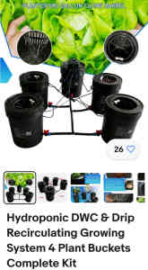 HYDROPONIC DEEP WATER CULTURE SYSTEM