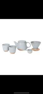Robert Gordon Limited Edition Ceramic Coffee Set Grey/Blue