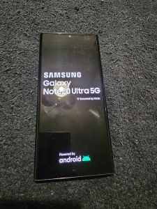 Samsung Galaxy Note20 Ultra and 2 BURGA Phone Cases