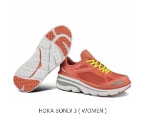 Hoka One One womens bondi 3 shoes