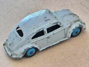Dinky Toys Number 181 1956 Vintage Volkswagen Beetle with Box