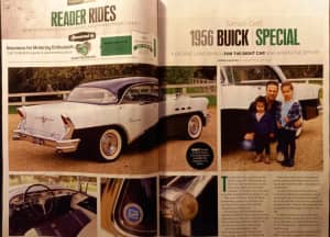 Free Postage. 1956 Buick Special. 4 Page Article. sdfuc480.