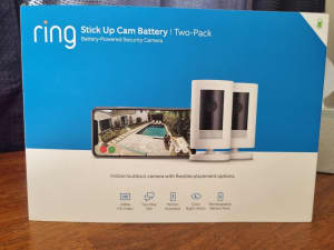 Ring stick up cam - battery- two pack