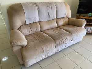 FREE - 3 Seater Lounge & 2 Recliners - Will giveaway separately