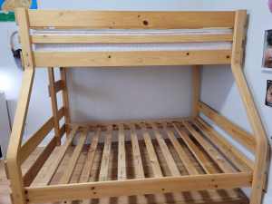 Bunkers Bunk Bed - Double with Single