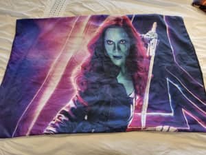 GAMORA GUARDIANS OF THE GALAXY DOUBLE QUILT COVER & PILLOWCASES