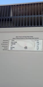 storage hot water gas water heater