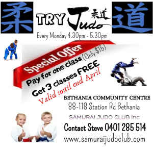 TRY JUDO Fun Olympic martial art
