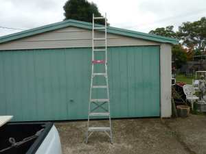 1.8-3.3 Aluminium Step Extension Ladder*Downsizing*