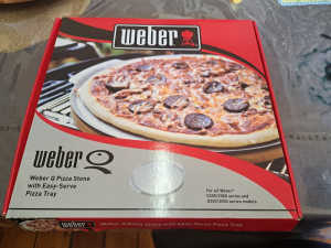 Weber q Pizza stone