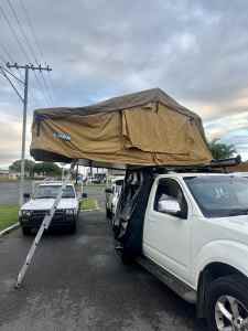Rooftop Tent KINGS | 70mm Mattress | 3 min setup | 1.3m height