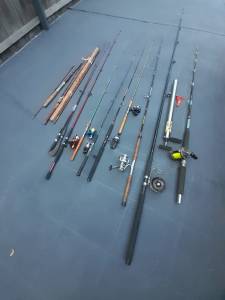 Fishing rods x twelve