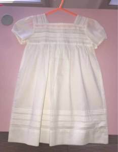 New from Zara size 4-5 White Dress