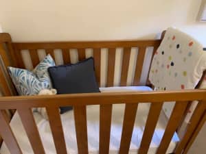 Complete Nursery Set: Cot, Dresser, Rocking Chair and Change Table