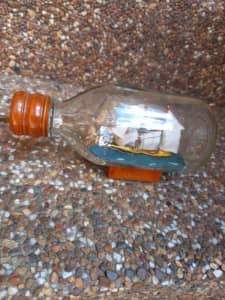 Small Ship in a bottle 