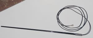Antenna 850 MHz whip, spring mount, 3.8 m coaxial cable and fittings