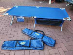 Camping stretcher beds